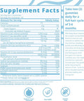 Baby Blues Postpartum Hair Loss Vitamins - Passion Fruit Gummies With Biotin, Collagen, & Folate