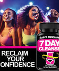 Saint Mingiano 7 Day Cleanse Program | Colon Detox With Natural Laxative For Constipation & Bloating | Extra-Strength Senna Leaf Supplements | Strong For Some People.