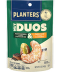 PLANTERS Nut Duos, Peppercorn Pistachios & Parmesan Cashews, Roasted, 5 Oz | Flavored Nuts. 0g Trans Fat. Plant Based Protein. Resealable Bag. Snacks for Adults. Party Mix, Party Snacks