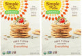 Simple Mills Organic Seed Crackers, Everything, Gluten Free, Flax Seed, Sunflower Seeds, Corn Free, Low-Calorie Snacks, Plant Based, Nutrient Dense, 4.25oz, Pack of 1