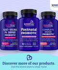 Lovebug Probiotics Immune Support Daily Probiotic For Men & Women, 40 Billion Cfu & 6 Strains, Includes Vitamin C, Zinc & Echinacea, 30 Capsules, Vegan & Non-Gmo