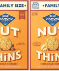 Blue Diamond Almonds Nut-Thins Hint of Sea Salt, 4.25 oz, Pack of 6
