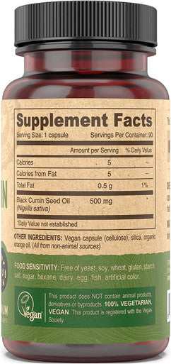 Deva Vegan Nutrition Black Cumin Seed Oil, Cold-Pressed, Unrefined, 90 Capsules (Pack of 3)