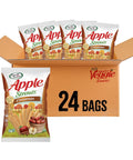 Sensible Portions Garden Veggie Snacks - Veggie Straws, Snack Size, Apple Cinnamon, 1 Oz (Pack of 24)