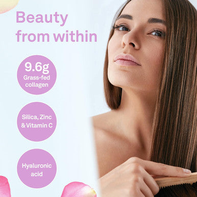Organika Enhanced Collagen Pure Beauty - Combination Of Collagen, Hyaluronic Acid, Vitamin C, Zinc, And Silica- 200G