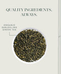 Luxmi Darjeeling Whole Leaf Green Tea Tokyo Blend from Tea Estate - India TASTING NOTES: Delicate & fresh earthy with hints of rice corn 250 Grams