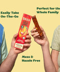 SOLELY - Organic Pineapple Fruit Jerky - 1 Individually Wrapped Strip - Fruit Leather Made from Dried Fruit - Healthy Snacks for Adults & Kids - Non GMO, Vegan Snacks - 0.8oz (23g)