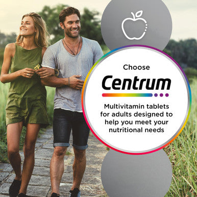 Centrum Advance Multivitamin Tablets For Men And Women Vitamins With 24 Essential Nutrients Including Vitamin C D And Zinc 30 Ct (Packaging May Vary)