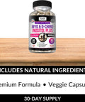 Kaya Naturals Myo and DChiro Inositol Plus Support for Women Vitamin B860 Capsules