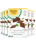 Simple Mills Honey Cinnamon Seed & Nut Flour Sweet Thins, Paleo Friendly & Delicious Sweet Thin Cookies, Good for Snacks, Nutrient Dense, 4.25oz, Pack of 1