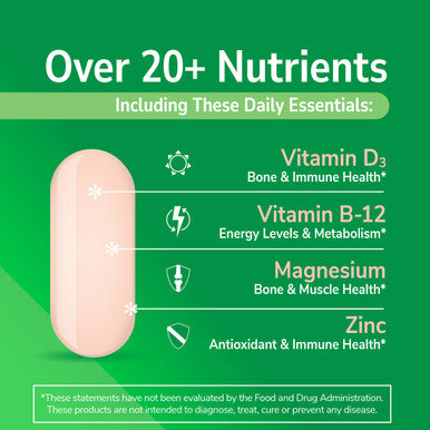 21st Century Sentry Adults Multivitamin & Multimineral Supplement 130 Tablets