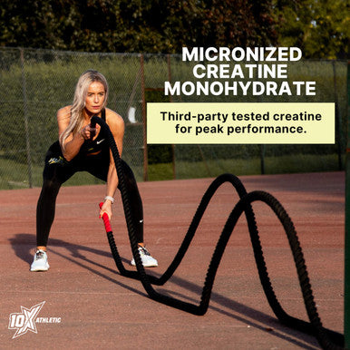 10X Athletic Creatine Unflavoured 300g 60 Servings