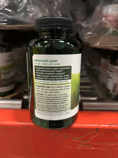 Swanson Full Spectrum True Cinnamon - Herbal Supplement - (120 Capsules 300mg Each)