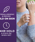 Band-Aid Brand Adhesive Bandages For Sensitive Skin, Hypoallergenic First Aid Bandages With Painless Removal, Stays On When Wet & Suitable For Eczema Prone Skin, Extra Large Size, 7 Ct