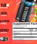 EFX Sports Karbolyn Fuel | Fast-Absorbing Carbohydrate Powder | Carb Load, Sustained Energy, Quick Recovery | Stimulant Free | 18 Servings (Fruit Punch)