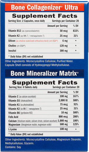 Natural Factors Healthy Bones Plus Kit 1 Kit