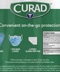 Curad Prepped Kit Essential PPE Pack Includes 2 Pairs of Gloves 1 Face Mask 4 Alcohol Prep Pads