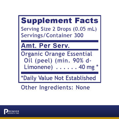 Premier Research Labs Limonene - Highly Bioavailable - Supports Cellular Health - Detoxification Properties - Cleanser Detox - Es