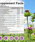 2 Pack Liver Cleanse Detox & Repair Liquid Drops With Milk Thistle, Artichoke Extract, Liver Supplement For Liver Cleanse & Detox, Antioxidant, Digestive Support,Vegan - 4 Fl Oz