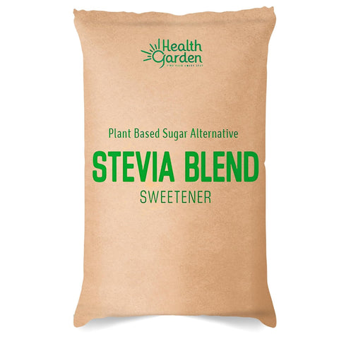 Health Garden Stevia Sweetener Powder 4: 1 Sugar Substitute All Natural Gluten Keto Friendly Tastes Like Sugar (2 lbs)