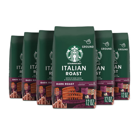 Starbucks Ground Coffee, Dark Roast Hot or Iced Coffee, French Roast, 28 oz