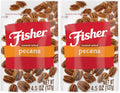 Fisher Snack Glazed Pecans Candied, 24 oz, Pack of 1 | Junior Mammoth Candied Pecans, Perfect For Gifting Or Personal Enjoyment, Crunchy, Irresistibly Sweet