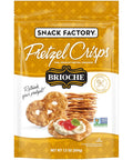 Snack Factory Pretzel Crisps Sea Salt & Cracked Pepper 7.2 Oz