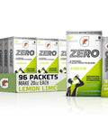 Gatorade Zero Sugar Electrolyte Powder Drink Mix Lemon Lime (96 Servings) No Artificial Flavors No Added Colors Zero Sugar Sports Drinks Hydration Electrolyte Drink