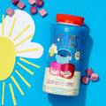 Solgar U-Cubes Children'S Calcium With Vitamin D3 60 Gummies - 3 Flavors Pink Lemonade Blueberry & Strawberry - Supports Bone & Teeth Health - Non Gmo Gluten Free Dairy Free - 30 Servings