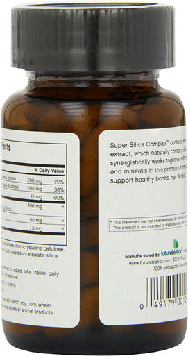 Futurebiotics Super Silica Complex, Veg-Tablets, 60-Count (Pack of 2)