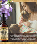 Herbalicious Goat's Rue Liquid Extract 4 fl oz - Natural Herbal Tincture with Goat's Rue Fenugreek Seeds Blessed Thistle - Alcohol Non-GMO Lactation Supplement for Increased Breast Milk