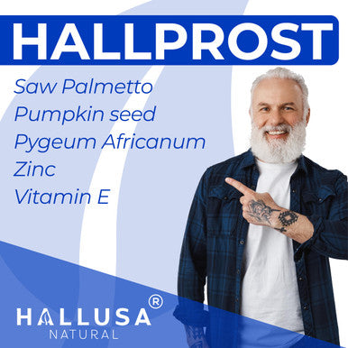 Hallusa Natural Pr stata Inflamada - Prostatitis - Pastillas Para La Pr stata - Hallprost 60 Capsulas