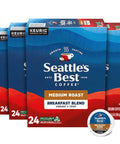 SeattleÃƒÂ¢Ã¢â€šÂ¬Ã¢â€žÂ¢s Best Coffee, Flavored K-Cup Coffee Pods, Toasted Hazelnut, 100% Arabica, 6 Boxes (60 Pods Total)