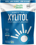Health Garden Birch Xylitol Sweetener, 40 oz Bag ÃƒÂ¢Ã¢â€šÂ¬Ã¢â‚¬Å“ 100% Birch-Derived Xylitol Sugar Substitute for Baking & Coffee, 1:1 Sugar Replacement, Supports Teeth, Keto, Vegan, Non-GMO