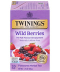 Twinings Lemon & Ginger, Caffeine-Free Herbal Tea Bags, 100 CT Box (1 Pack) | Spicy & Tangy, Ginger, Lemon Peel, Lemongrass, Blackberry Leaves, Soothe Digestion, 100 Foil Lined Individually Wrapped Bags