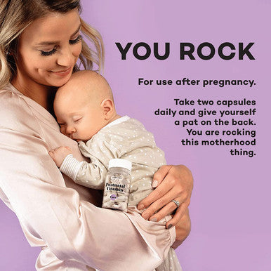 PREMAMA Postpartum Multivitamin with Vitamin B12 Folate Postnatal Support for Lactation and Breastfeeding 28 Servings