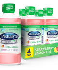 Pedialyte AdvancedCare Electrolyte Drink, Strawberry Lemonade | Hydration Drinks for Adults and Kids to Rapidly Restore Electrolytes, Nutrients for Immune Support, and Prebiotics