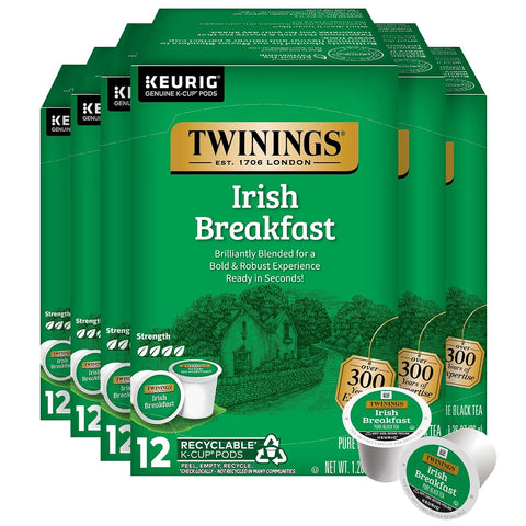 Twinings Sleep Herbal Tea K-Cup Pods for Keurig, 24 CT Box (Pack of 1) | Formerly Nightly Calm, Relaxing Camomile, Spearmint & Lemongrass, Caffeine-Free, For Single-Serve Brewers, Enjoy Hot or Iced