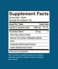 Natures Sunshine Vitamin C Time Release, 1000 Mg, 120 Tablets | Supports The Immune System And Quench Dangerous Free Radicals