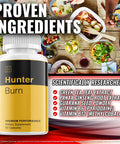 Hunter Burn Advanced Formula Supplement Pills 2 Pack