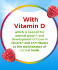 Centrum Multivitamins For Kids Bones & Teeth Vitamins With 5 Essential Nutrients Including Vitamin D Mixed Berry Natural Fruit Flavour 30 Multigummies (Packaging May Vary)