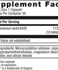 Metagenics UltraFlora Control Daily Probiotic Supplement to Help Support Healthy Body Weight Regulation - 30 Servings