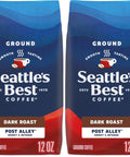 SeattleÃƒÂ¢Ã¢â€šÂ¬Ã¢â€žÂ¢s Best Coffee, Medium Roast Ground Coffee, Portside, 100% Arabica, 6 Bags (12 oz Each)