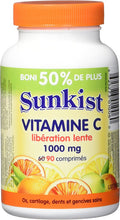 Sunkist Vitamin C, Timed Release, Tablet, 1000 mg, 90 Count