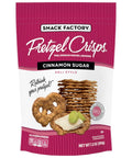 Snack Factory Pretzel Crisps, Cinnamon Sugar, Baked, Kosher, 7.2 Ounce (Pack of 12)