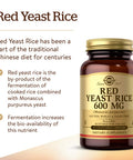 Solgar - Red Yeast Rice 60 Vegetable Capsules