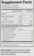 Quantum Therazinc Orange 24 Count Acetate Lozenges 0.5 Unit
