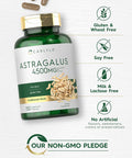 Carlyle Astragalus Root Capsules 4500mg 150 Count Vegetarian Non GMO Gluten Supplement