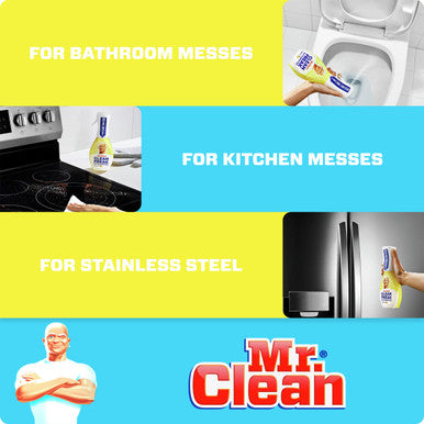 Mr. Clean All Purpose Cleaner Clean Freak Mist Cleaning Kit For Bathroom & Kitchen Cleaner Lemon Scent Includes 1 Spray Bottle (16 Oz) And 1 Large Refill (30.9 Oz)
