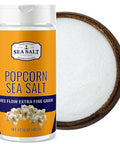 Sea Salt Superstore Popcorn Salt Sea Salt Popcorn Seasoning 16 oz Shaker -